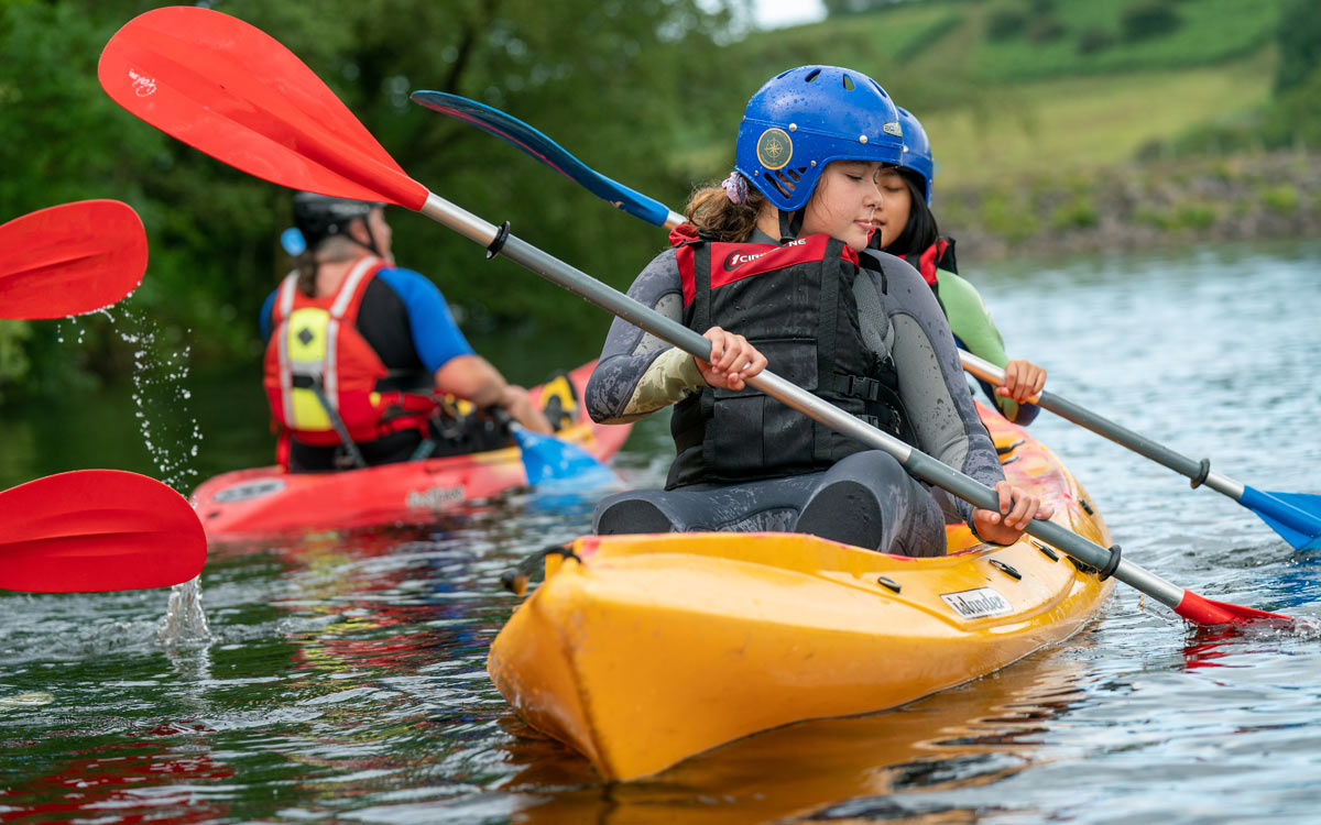 Swansea Adventures - Double Kayak lessons in South Wales